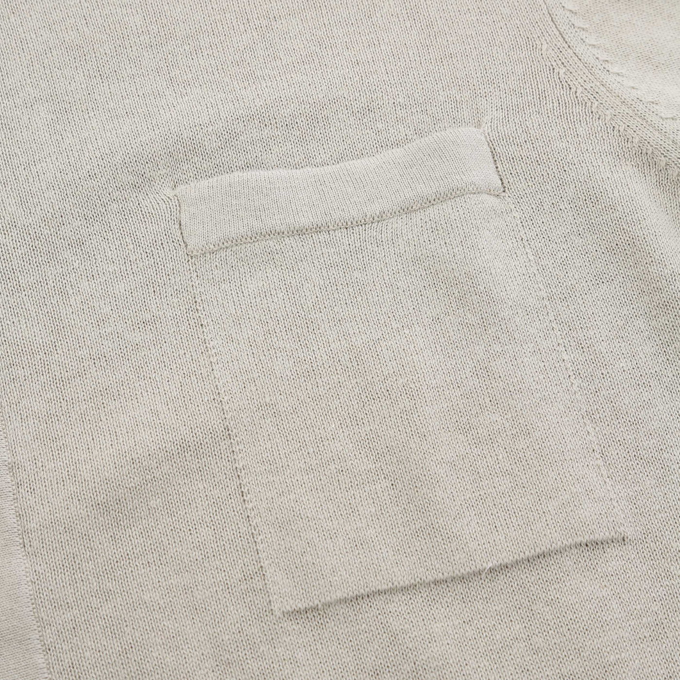 BOSS Kamiccio Knitwear in Light Beige Pocket