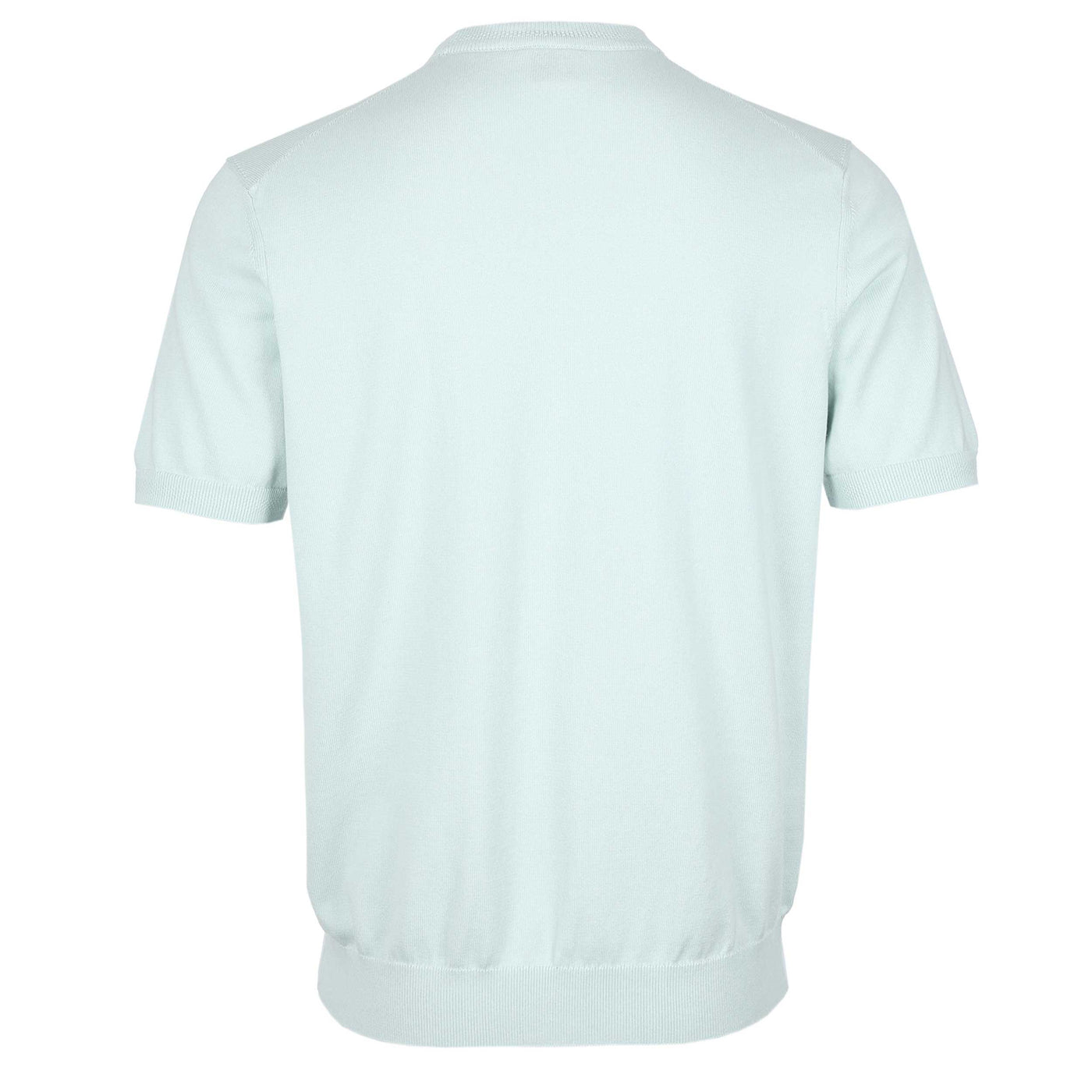 BOSS Kanache Knitted T-Shirt in Mint Back
