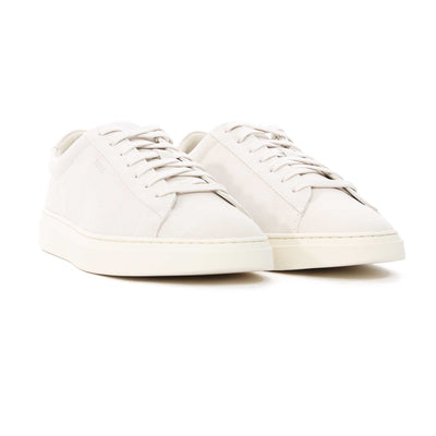 BOSS Kieran Tenn bu Trainer in Off White Front