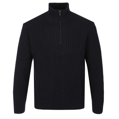 BOSS Kwinter Knitwear in Dark Blue