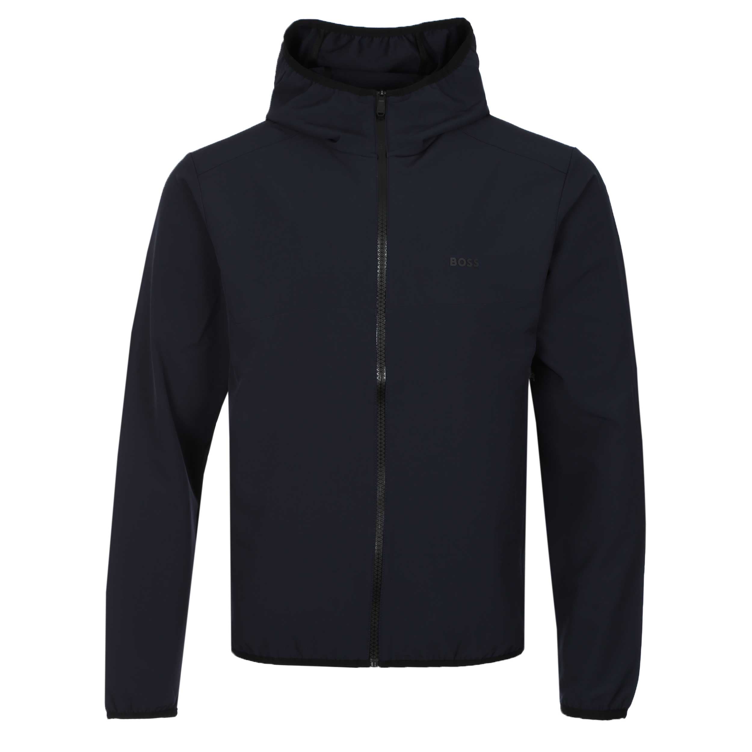 BOSS LW CommuterPro FZ HD Jacket in Dark Blue