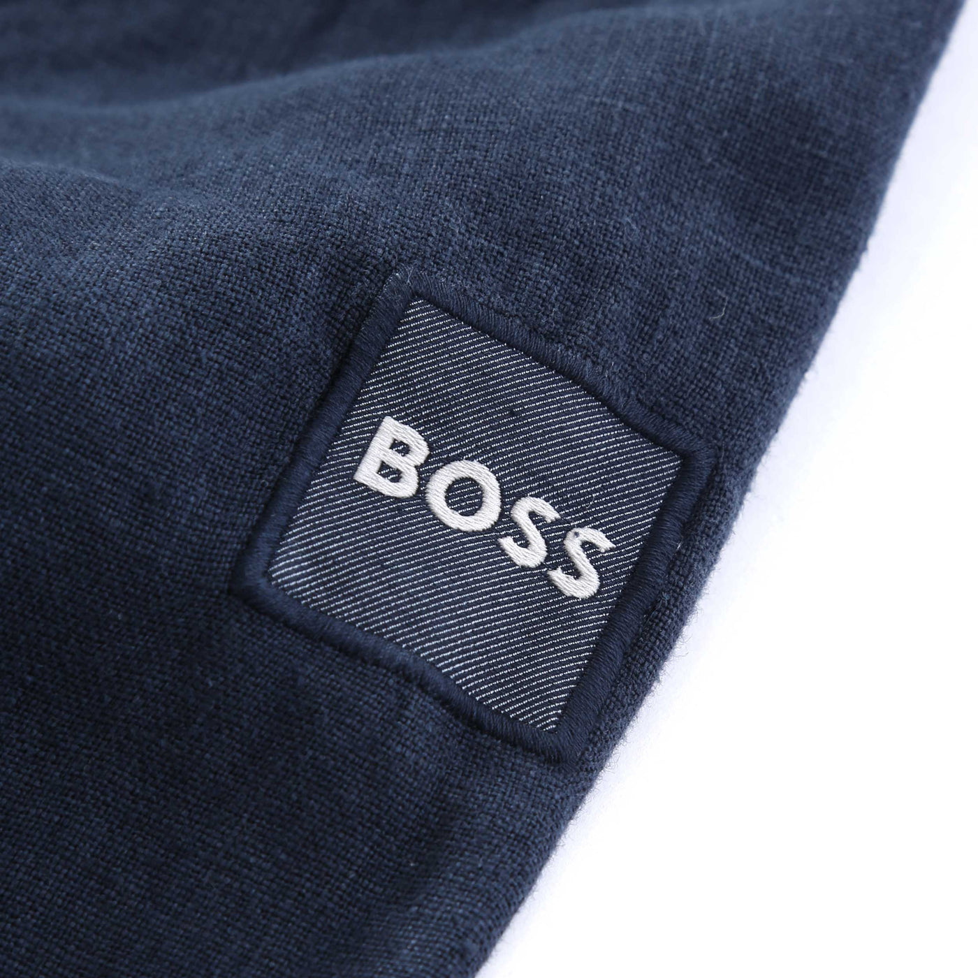 BOSS Lovel 8 Overshirt in Navy Logo
