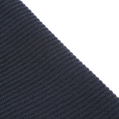 BOSS Momentum X CN Knitwear in Dark Blue Detail