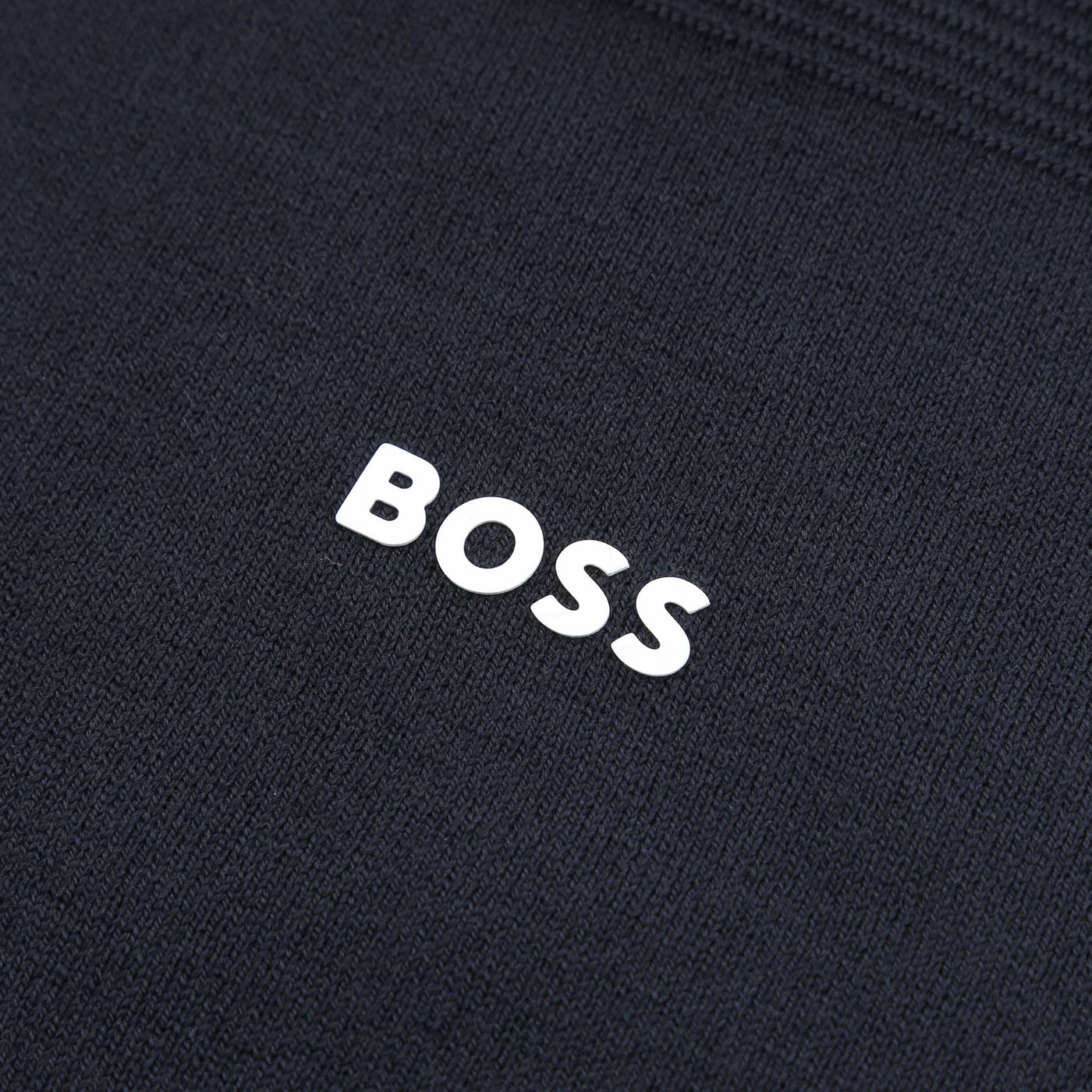 BOSS Momentum X CN Knitwear in Dark Blue Logo