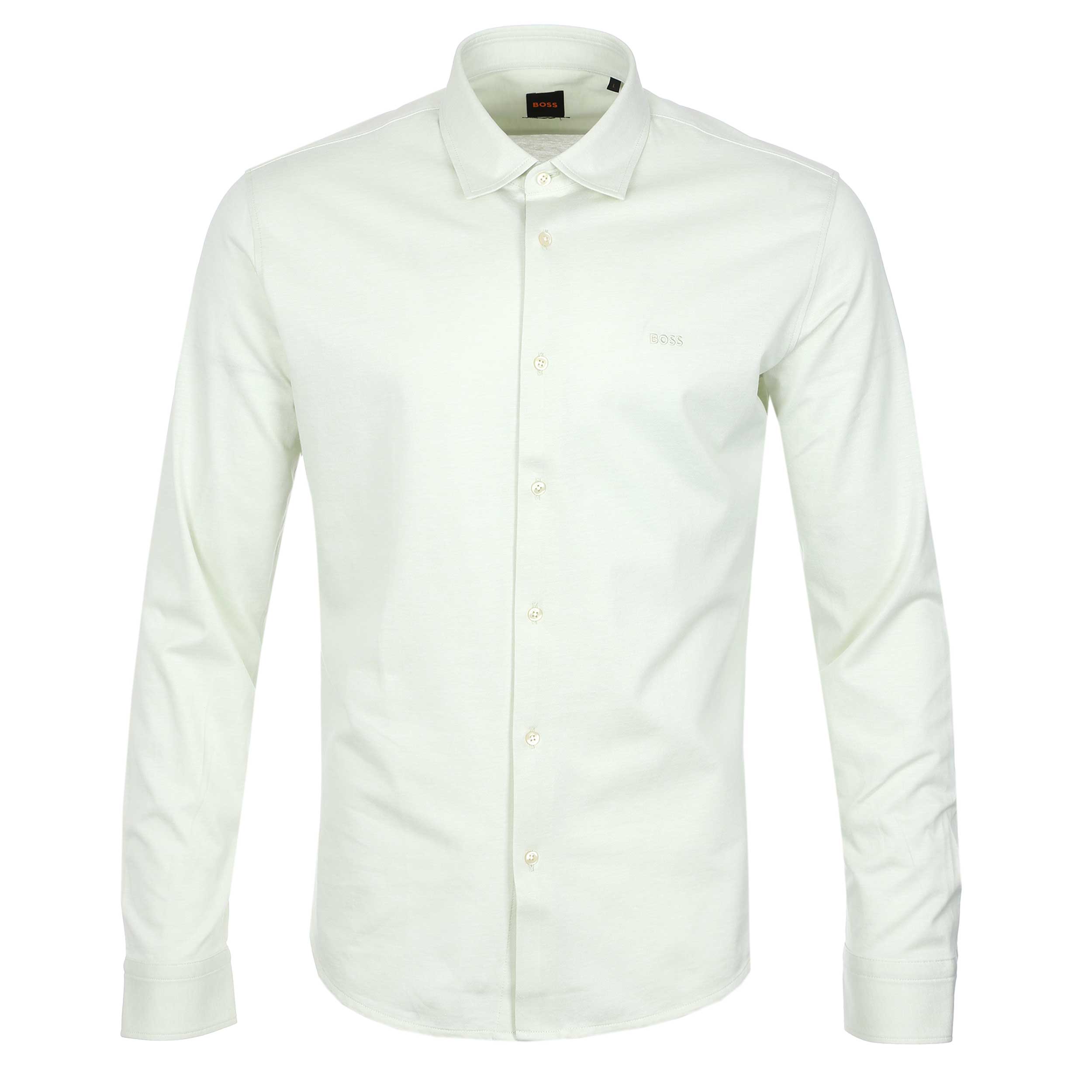 BOSS Mysoft 2 M Shirt in Open Green