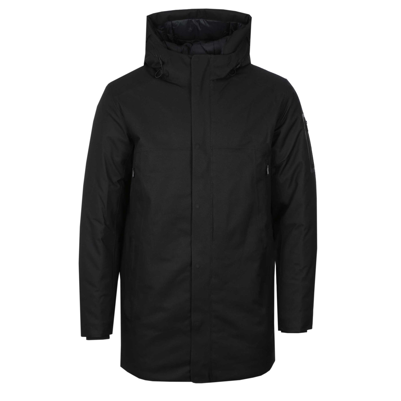 BOSS OW Hexatech Parka Jacket in Black