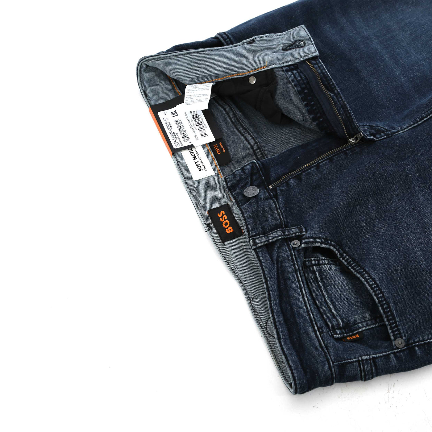 BOSS Onyx BO Jean in Navy Fly