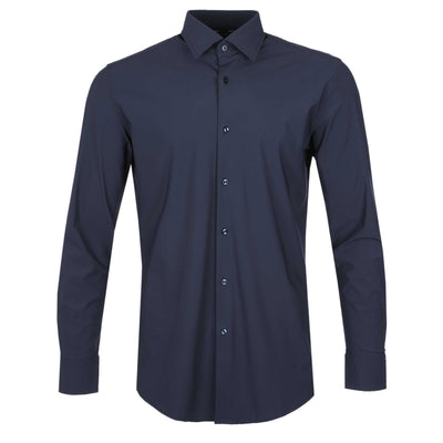 BOSS P Hank Kent C1 222 Shirt in Navy