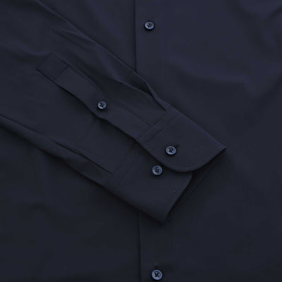 BOSS P Hank Kent C1 222 Shirt in Navy sleeve