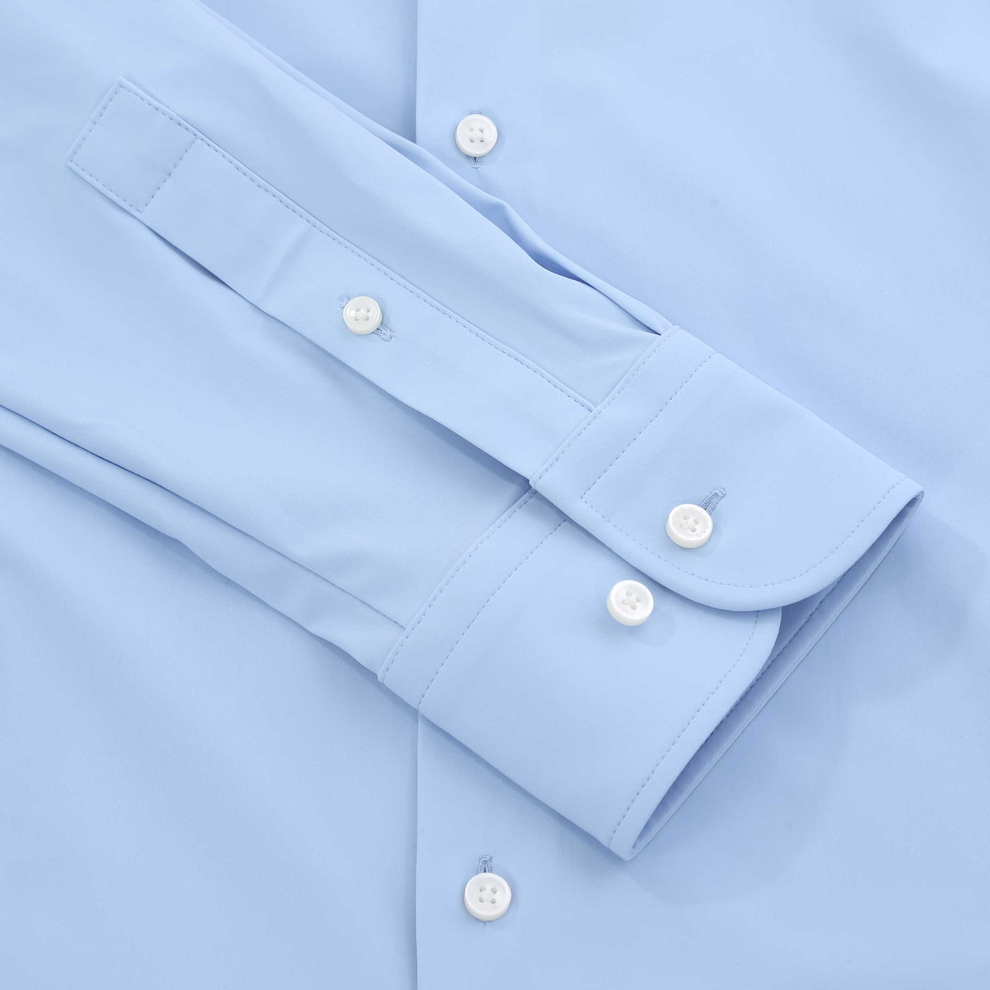 BOSS P Hank Kent C1 222 Shirt in Sky Blue sleeve