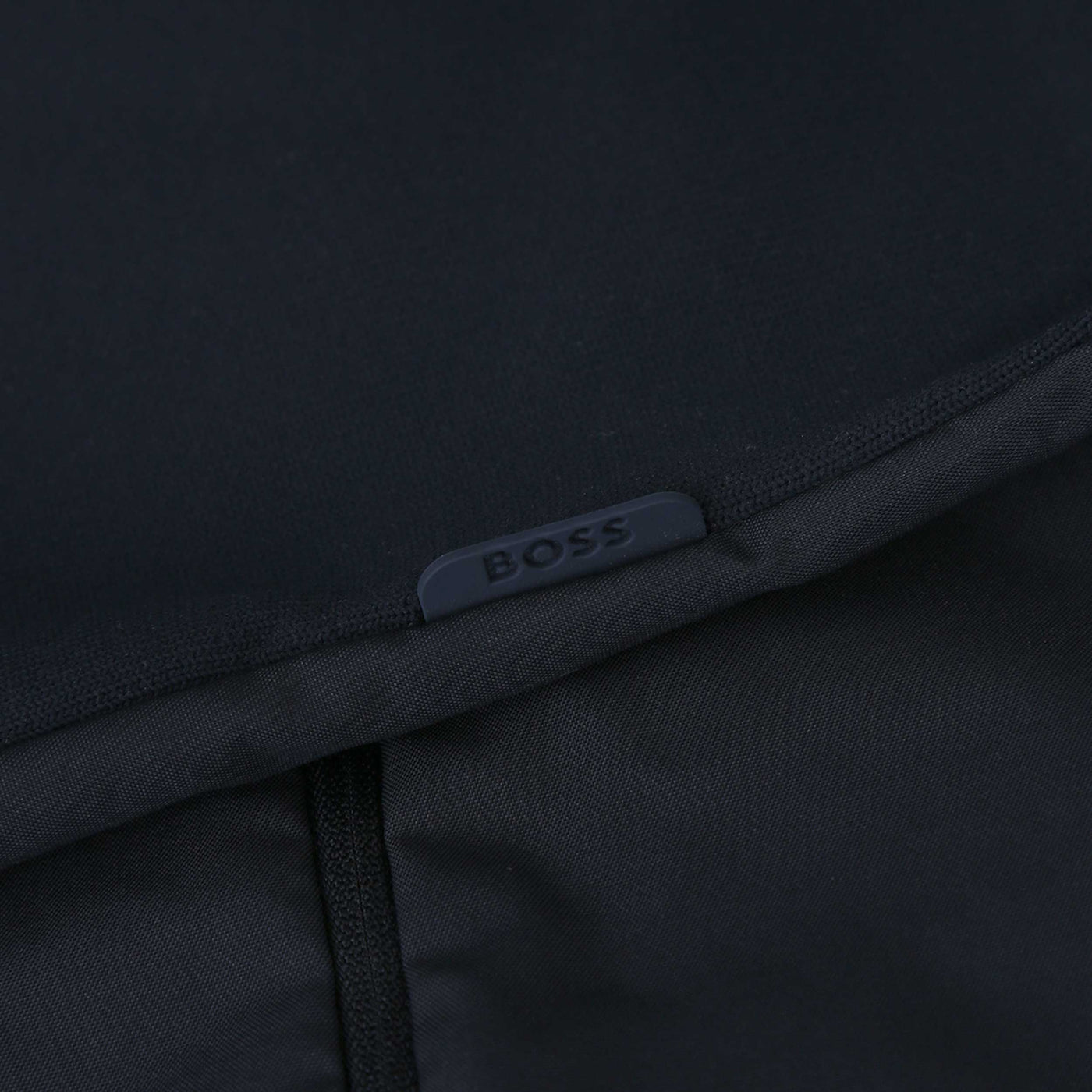 BOSS P Imatteo Hybrid Jacket in Dark Blue Logo Tab