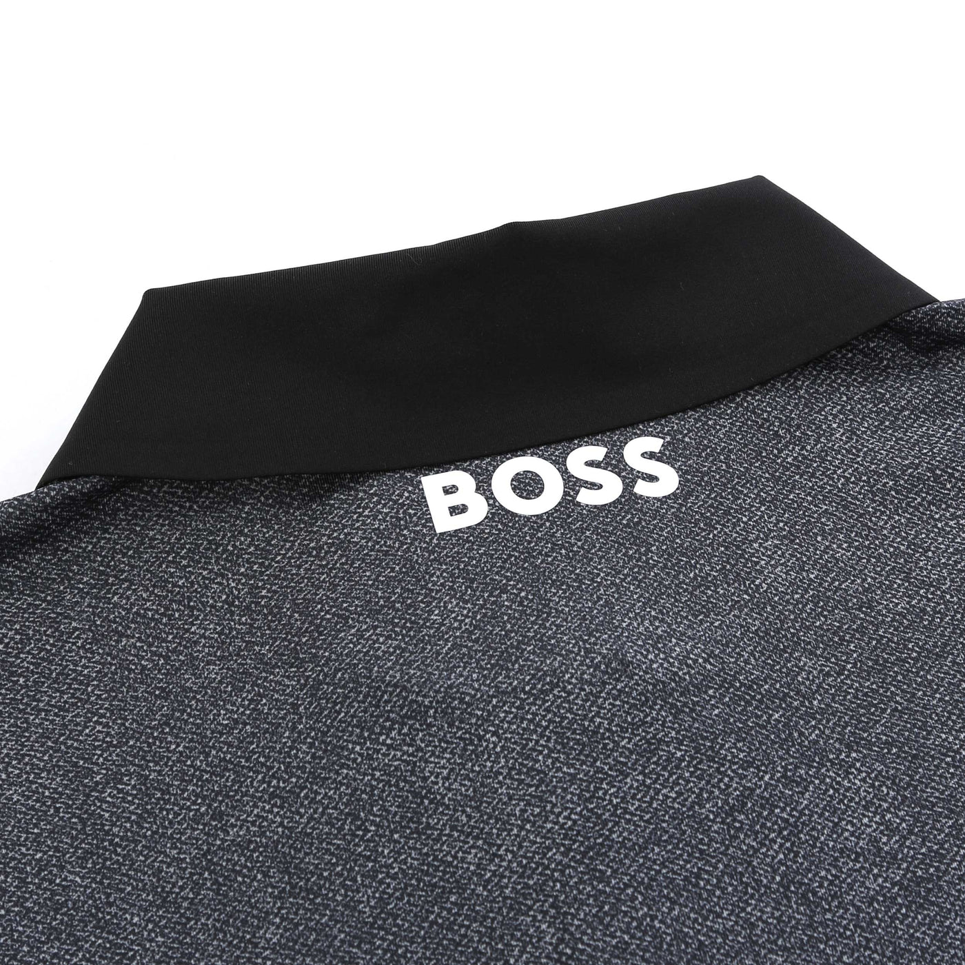 BOSS PL Paddytech GOC Polo Shirt in Black Nape Logo