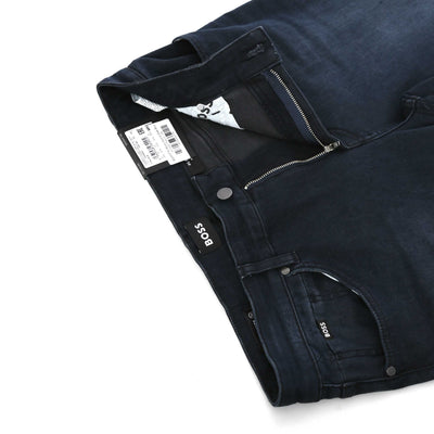 BOSS P Re Maine Jean in Dark Blue zip