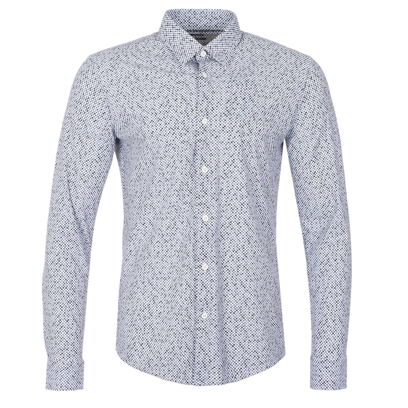BOSS P Roan Kent C1 233 Shirt in Medium Grey