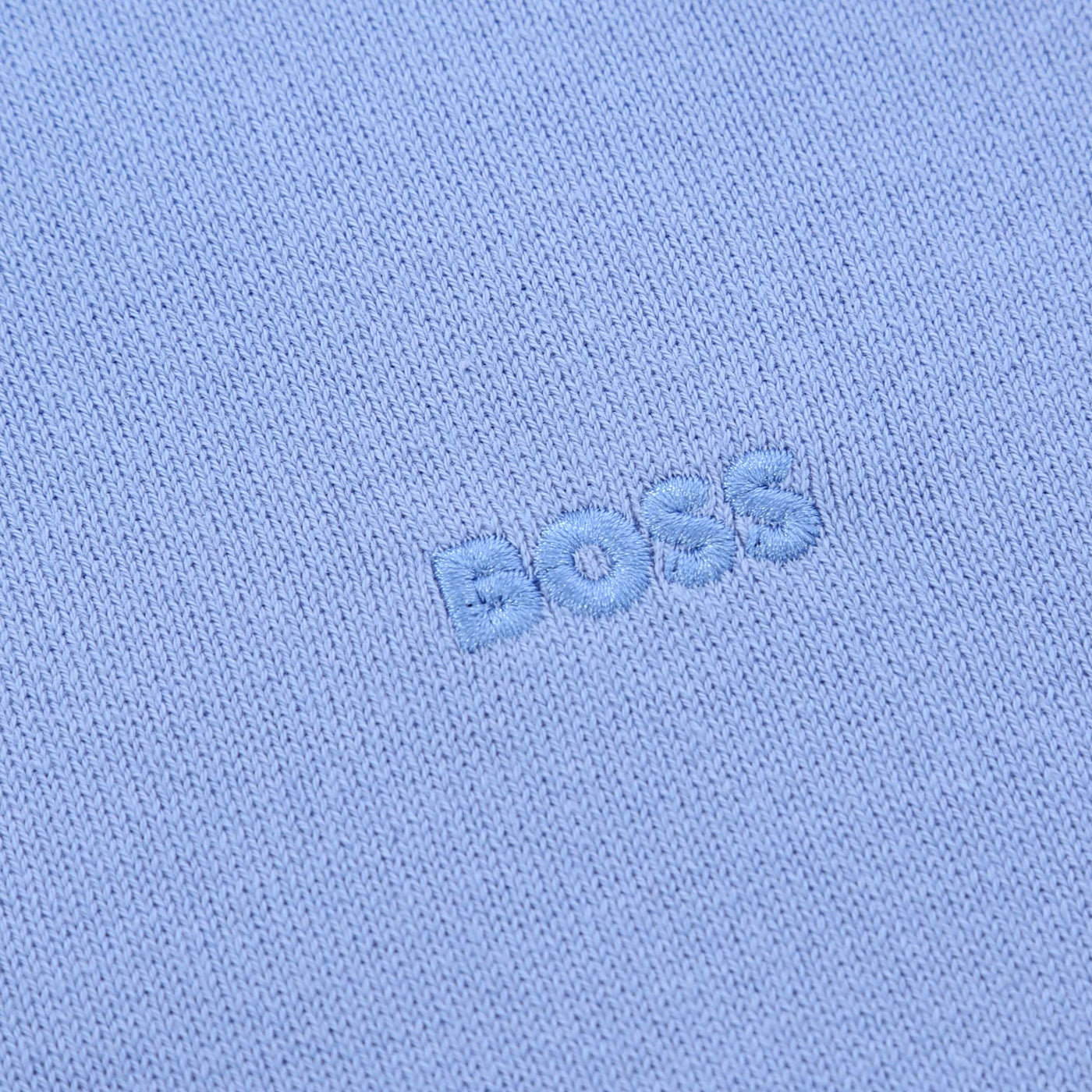 BOSS Pacas L Knitwear in Bright Blue Logo