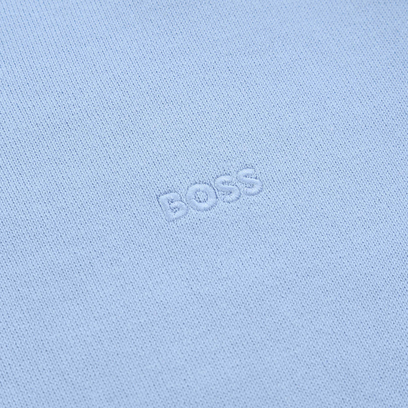 BOSS Pacello L Knitwear in Sky Blue Logo