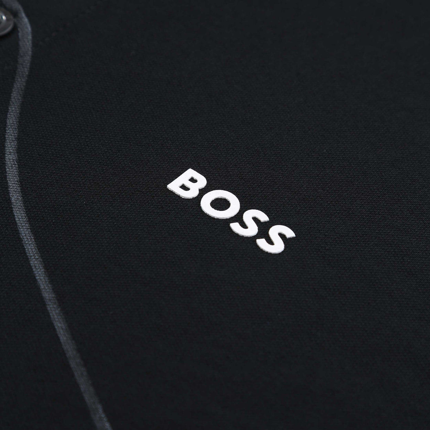 BOSS Paddy 3 Polo Shirt in Black Logo