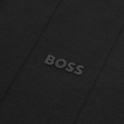 BOSS Paddy DropNeedle AC Polo Shirt in Black Logo