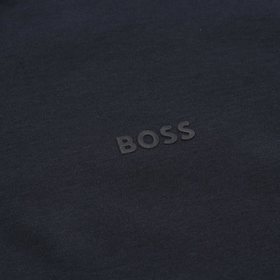 BOSS Paddy Lux Heritage Polo Shirt in Dark Blue Logo