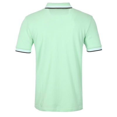 BOSS Paddy Polo Shirt in Open Green Back