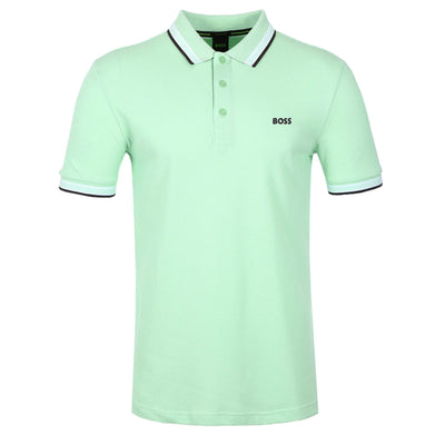 BOSS Paddy Polo Shirt in Open Green