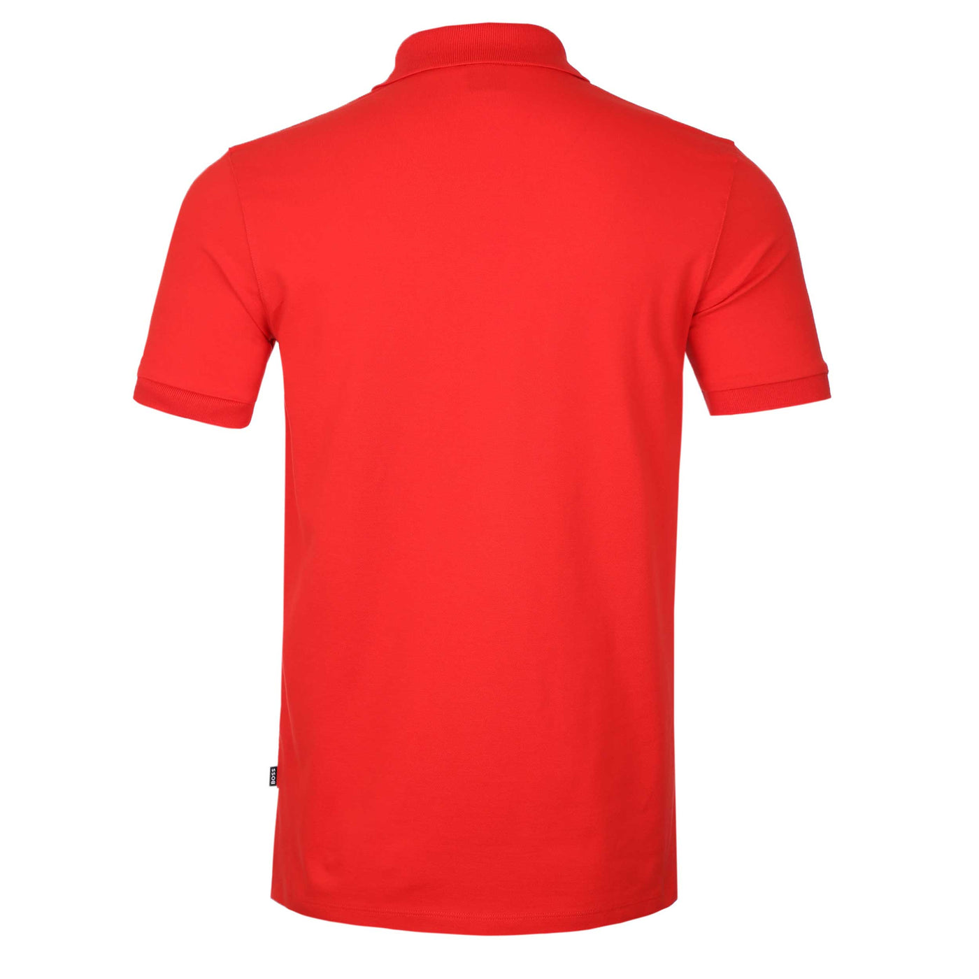 BOSS Pallas Polo Shirt in Red Back