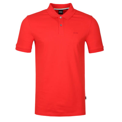 BOSS Pallas Polo Shirt in Red