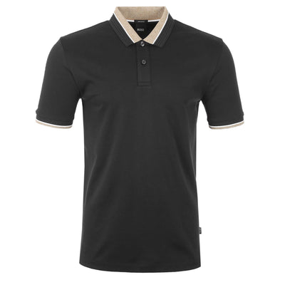 BOSS Parlay 200 Polo Shirt in Black