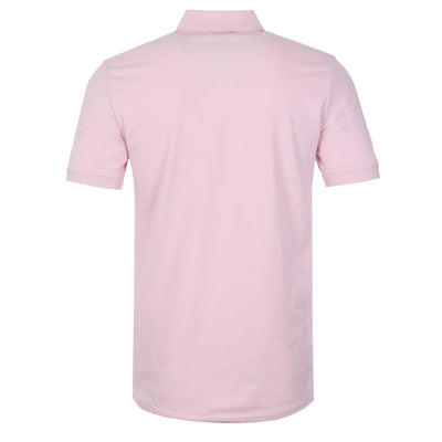 BOSS Passenger Polo Shirt in Pastel Pink Back
