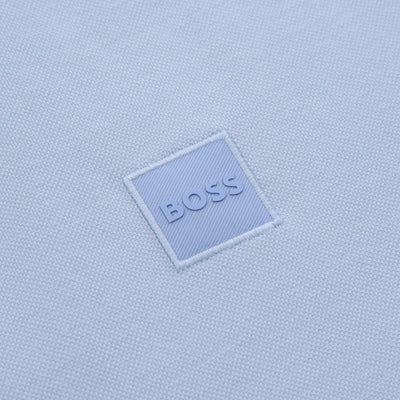 BOSS Passenger Polo Shirt in Sky Blue Logo
