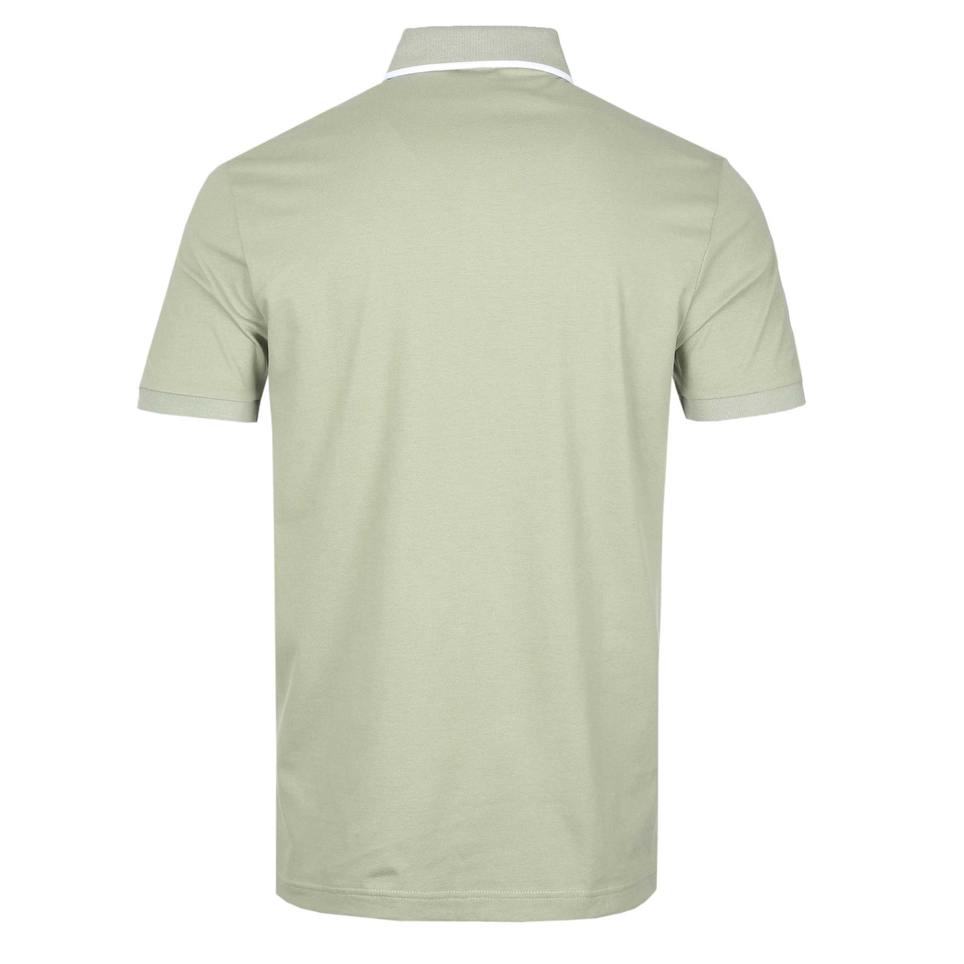 BOSS Passertip Polo Shirt in Sage Back