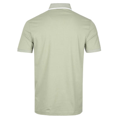 BOSS Passertip Polo Shirt in Sage Back