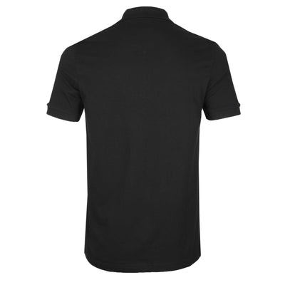 BOSS Passerzip Polo Shirt in Black Back
