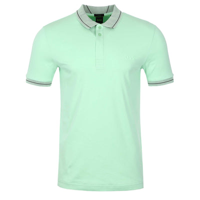 BOSS Paule 1 Polo Shirt in Open Green