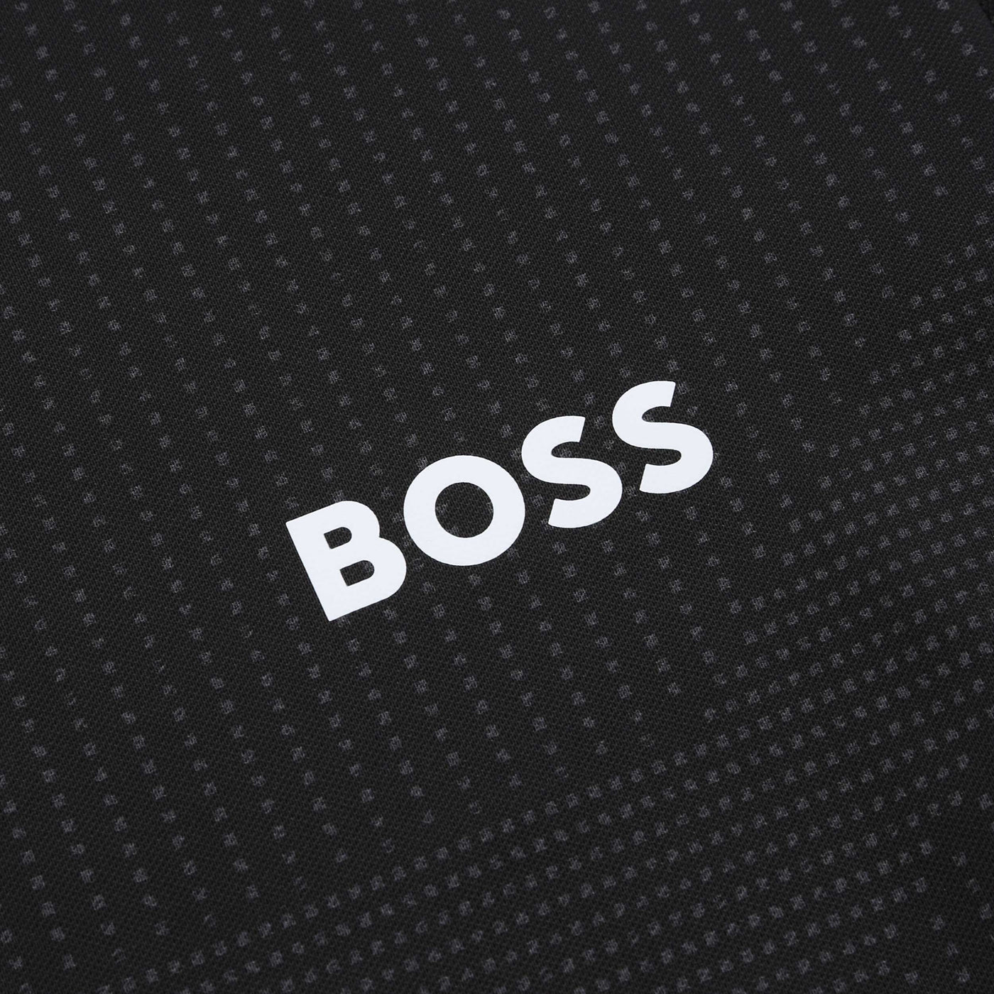 BOSS Paule TOC Polo Shirt in Black Logo