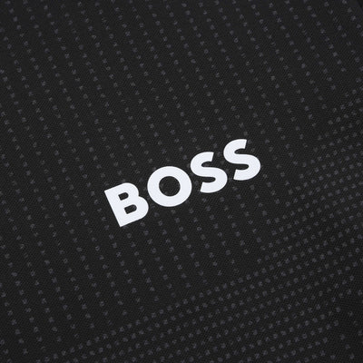 BOSS Paule TOC Polo Shirt in Black Logo
