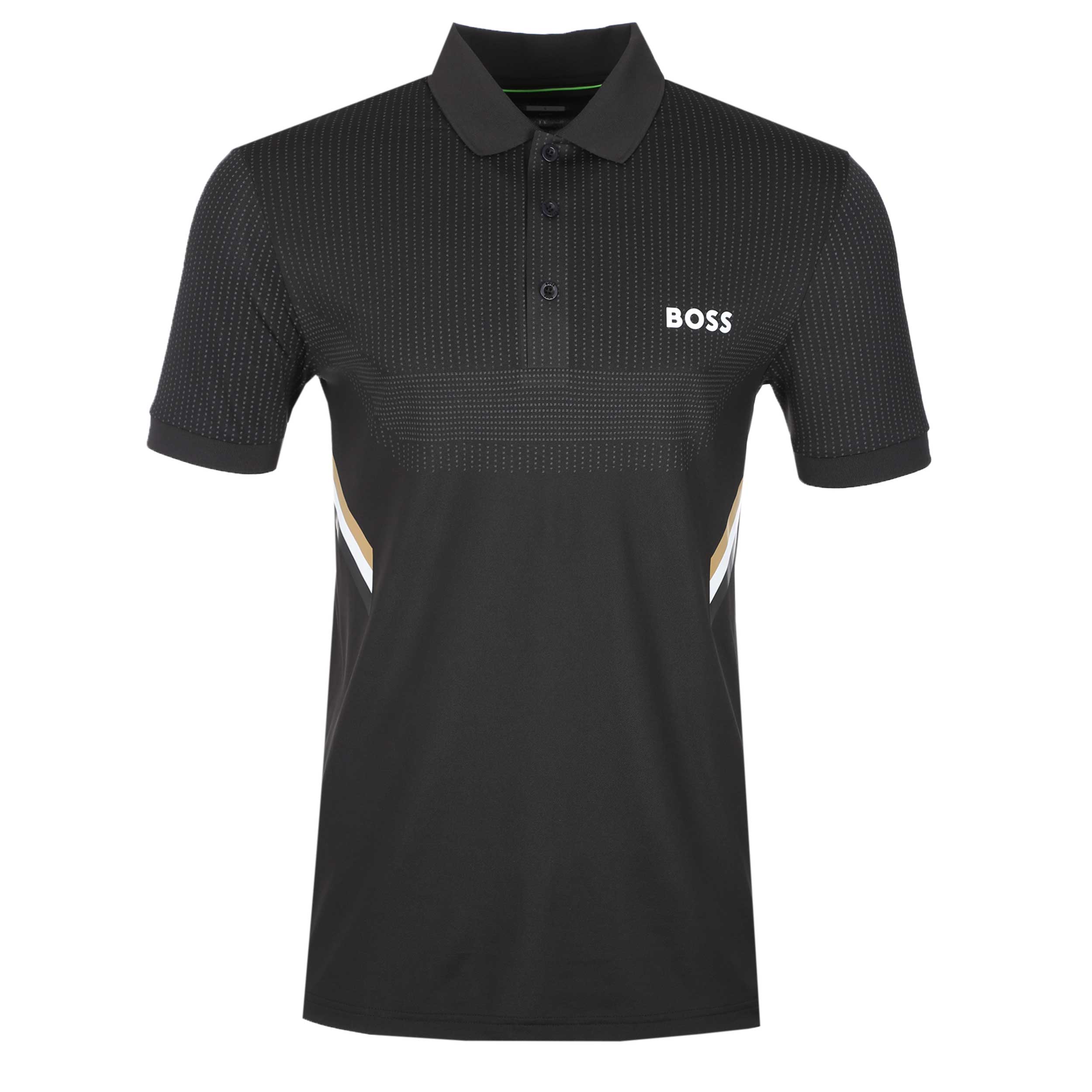 BOSS Paule TOC Polo Shirt in Black