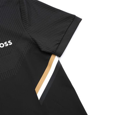 BOSS Paule TOC Polo Shirt in Black Side