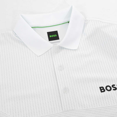 BOSS Paule TOC Polo Shirt in White