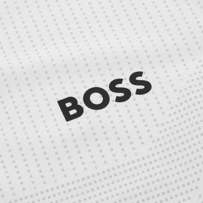BOSS Paule TOC Polo Shirt in White