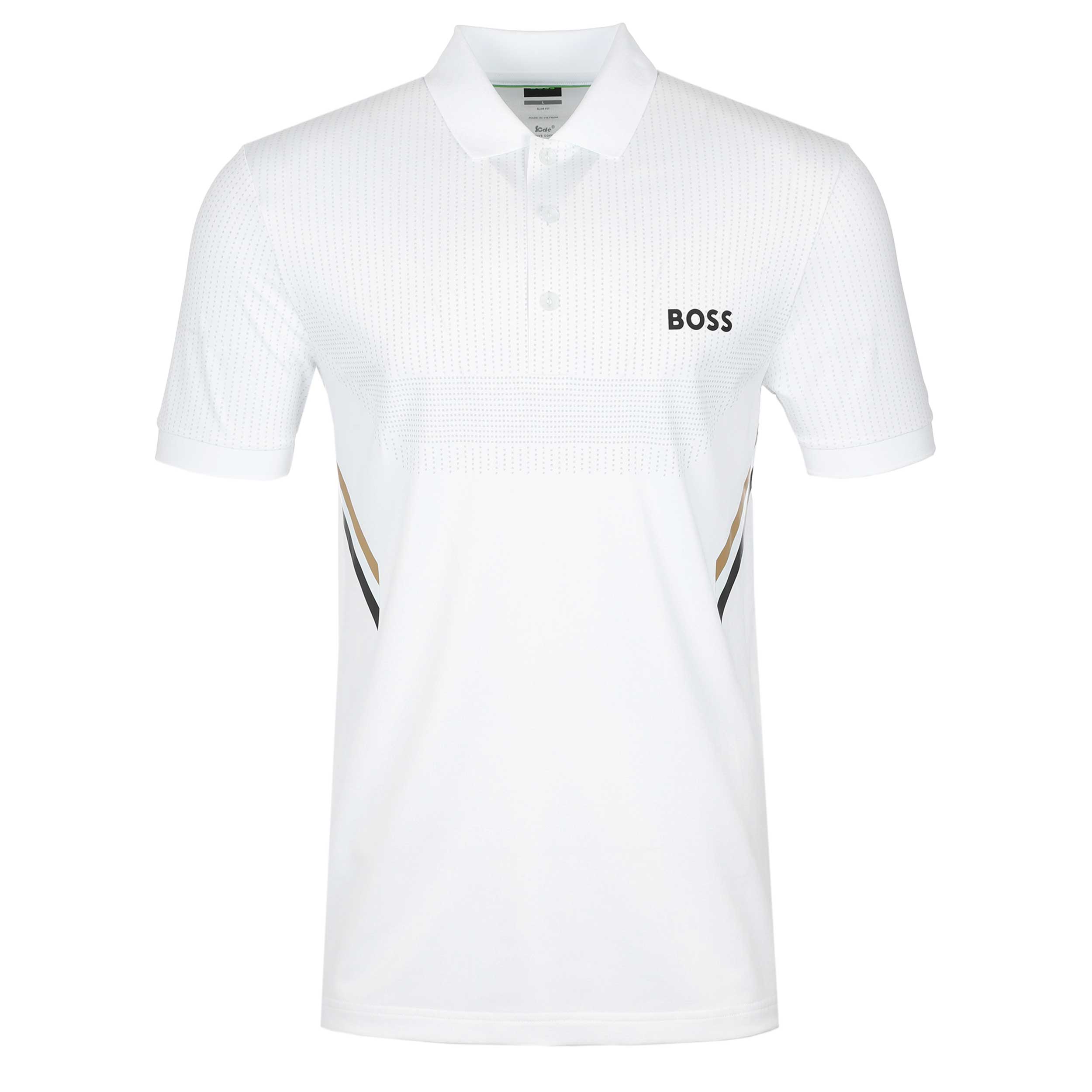 BOSS Paule TOC Polo Shirt in White