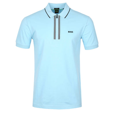 BOSS Philix GOC Polo Shirt in Sky Blue