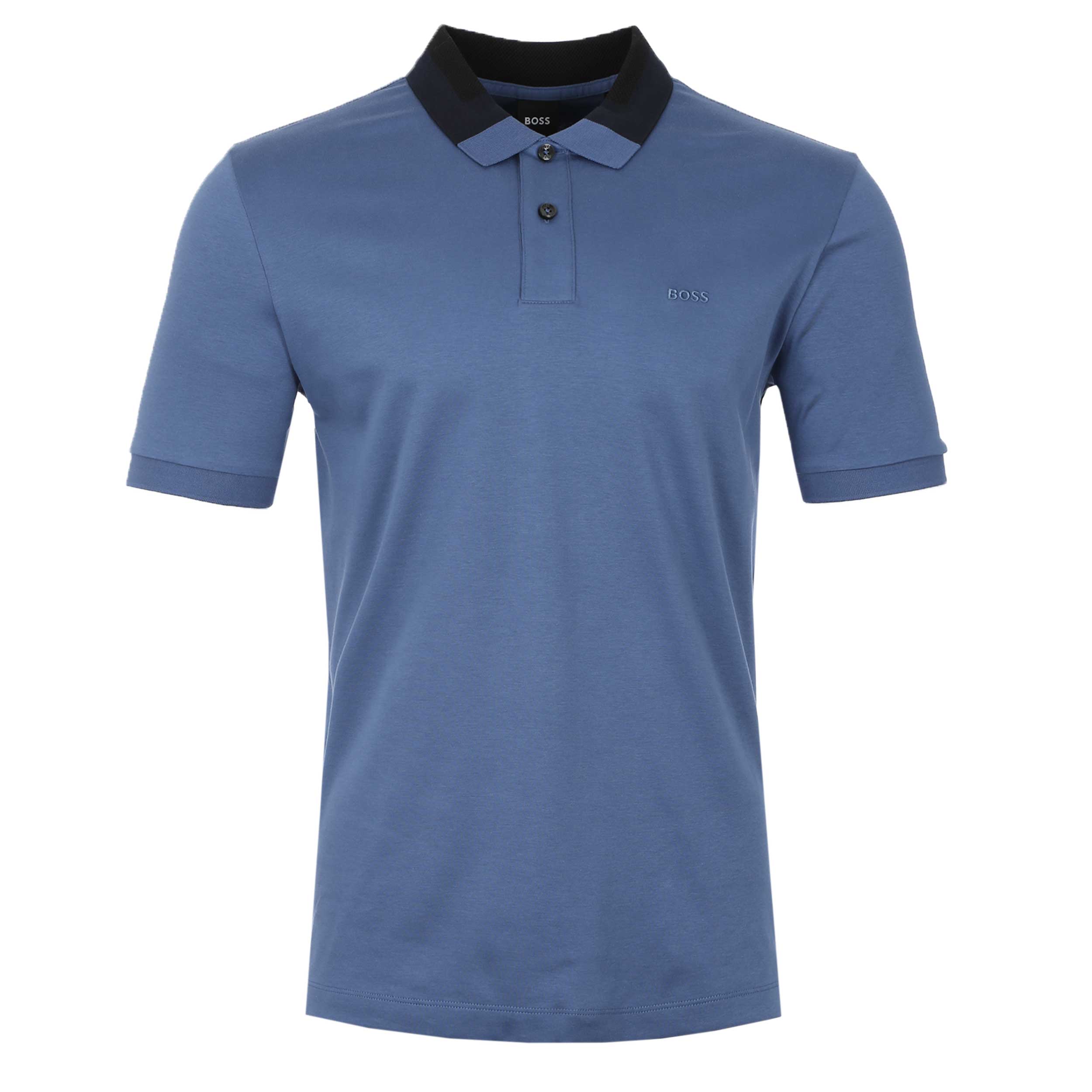 BOSS Phillipson 116 Polo Shirt in French Blue
