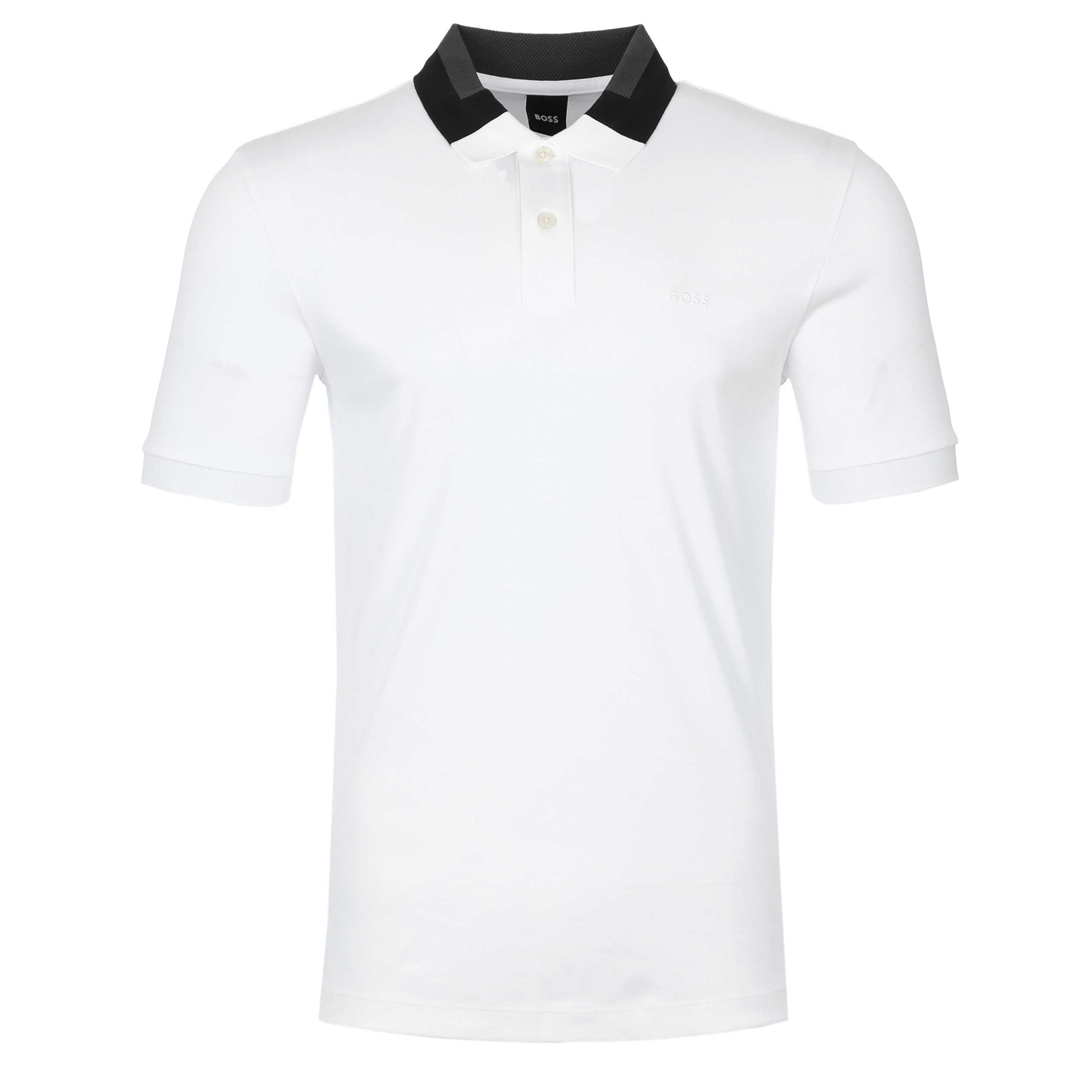 BOSS Phillipson 116 Polo Shirt in White