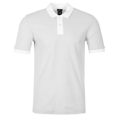 BOSS Phillipson 37 Polo Shirt in Stone