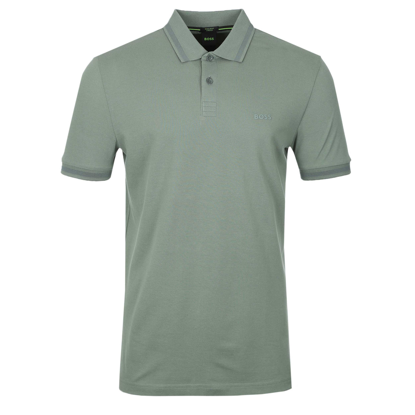 BOSS Pio 1 Polo Shirt in Open Green