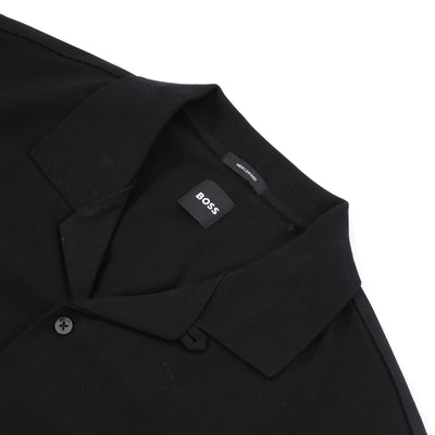 BOSS Powell 11 SS Shirt in Black Collar