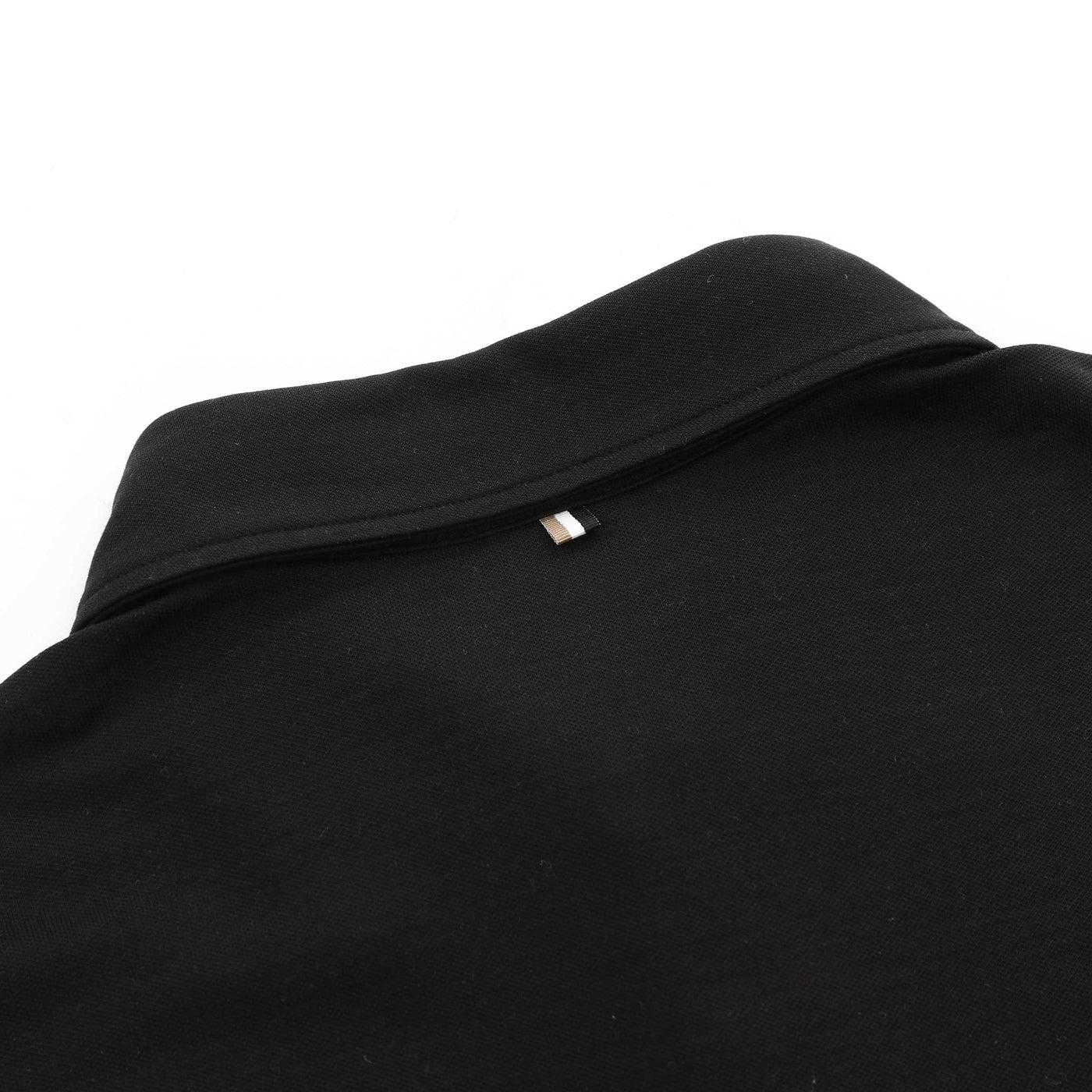 BOSS Press 55 Polo Shirt in Black Nape
