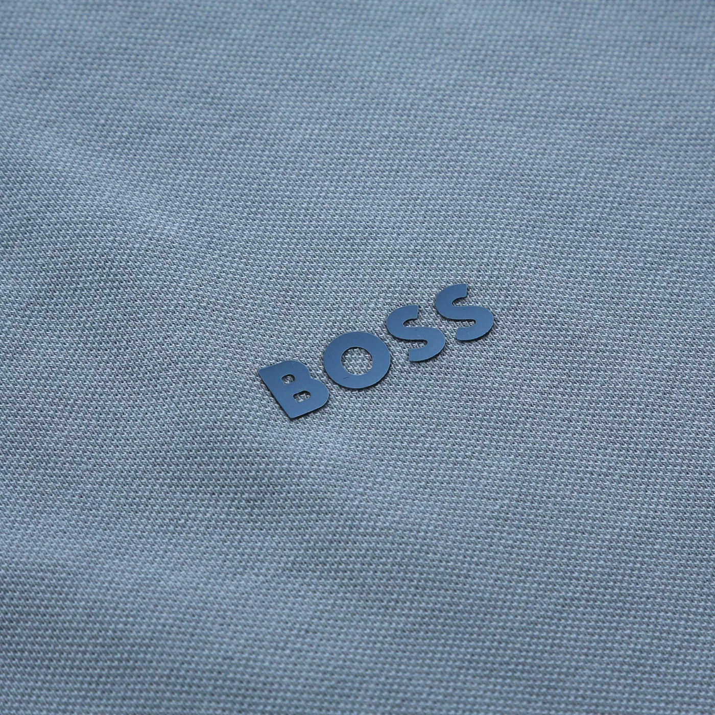 BOSS Prime Polo Shirt in Light Pastel Blue Logo