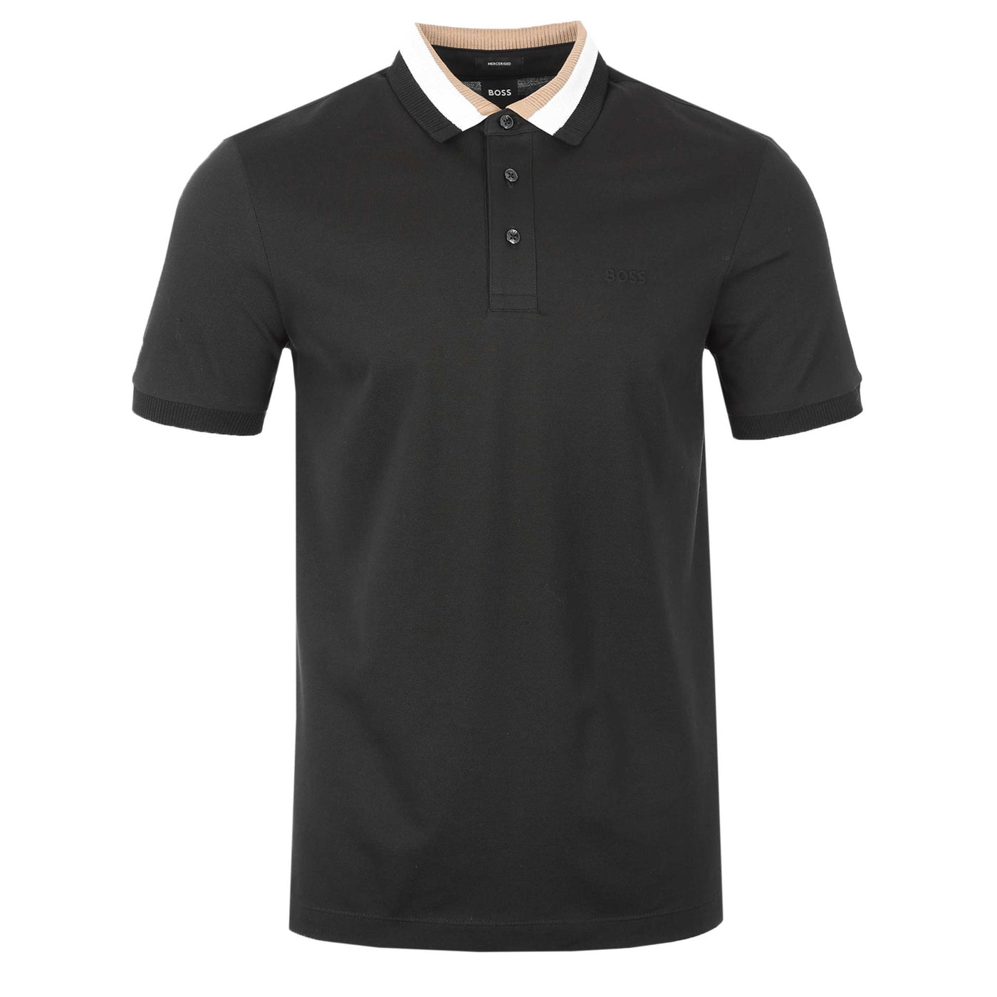 BOSS Prout 37 Polo Shirt in Black